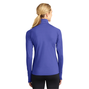 Sport-Tek® Ladies Sport-Wick® Stretch 1/2-Zip Pullover