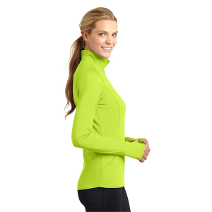 Sport-Tek® Ladies Sport-Wick® Stretch 1/2-Zip Pullover