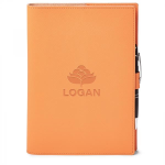 TOSCANO GENUINE LEATHER REFILLABLE JOURNAL COMBO