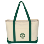 Large Starboard Cotton Canvas Tote Bag