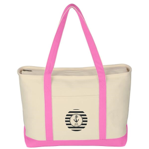 Large Starboard Cotton Canvas Tote Bag