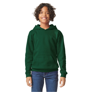 Gildan Youth Softstyle Midweight Fleece Hooded Sweatshirt