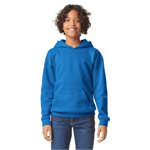 Gildan Youth Softstyle Midweight Fleece Hooded Sweatshirt