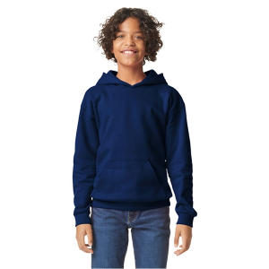 Gildan Youth Softstyle Midweight Fleece Hooded Sweatshirt