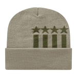 In Stock Stars and Stripes Knit Cap with Cuff