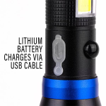 CROSSOVER-200 Tactical Multi-Functional Flashlight with COB